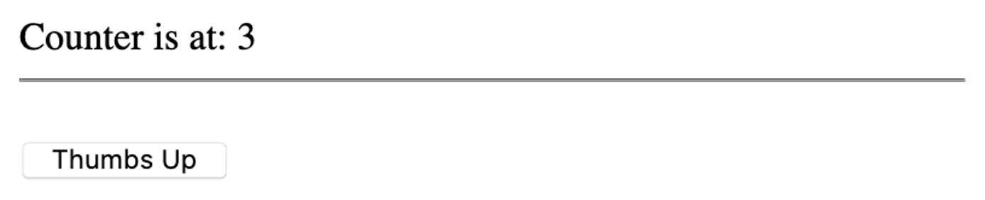 Components with an event Component with an event