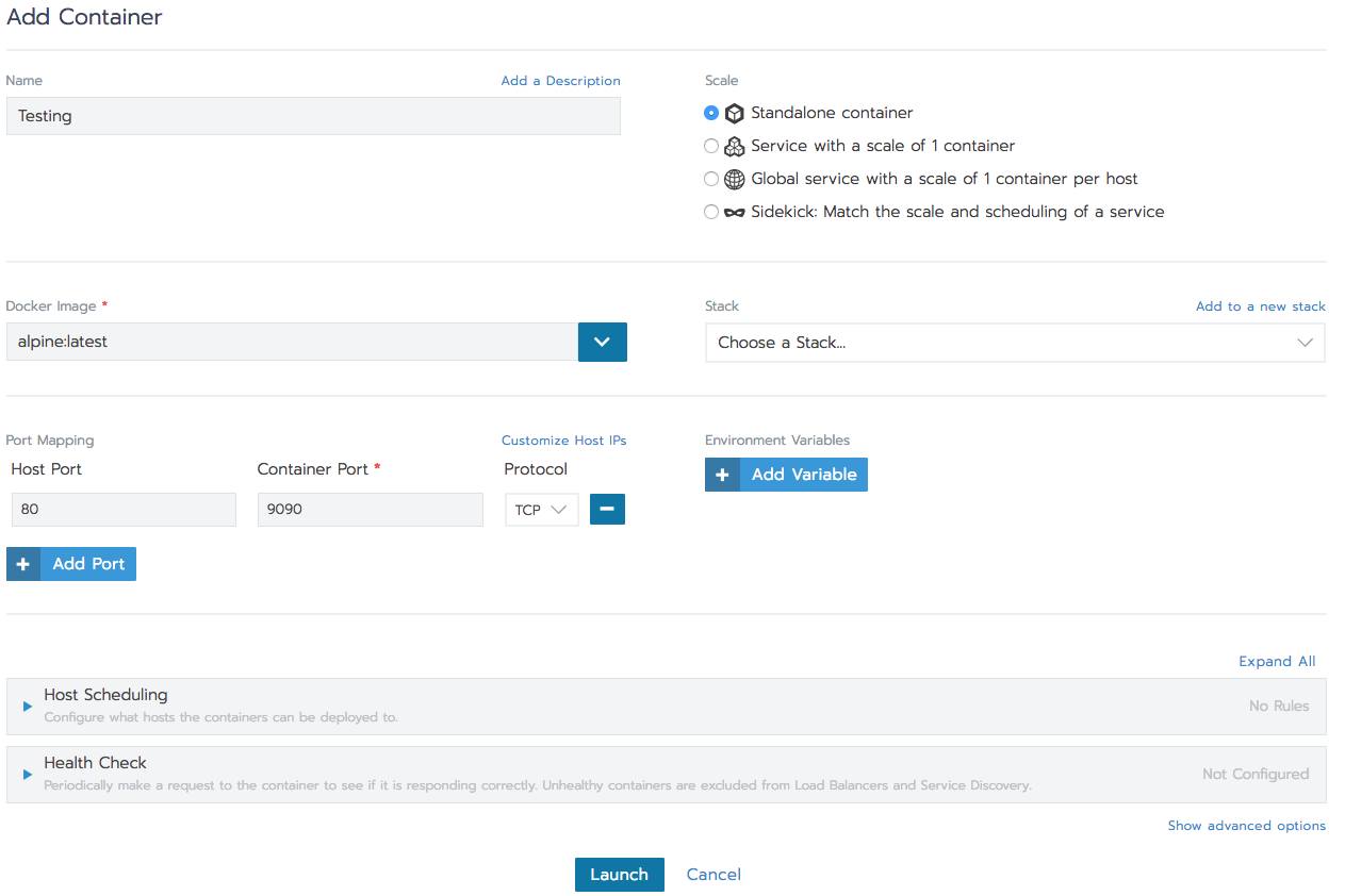 Rancher Config Rancher Config