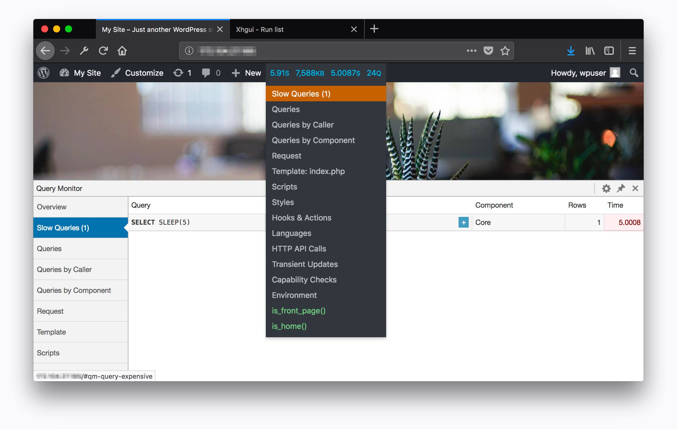 Query Monitor Query Monitor