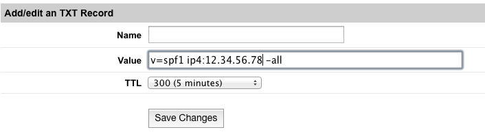 SPF Record SPF Record